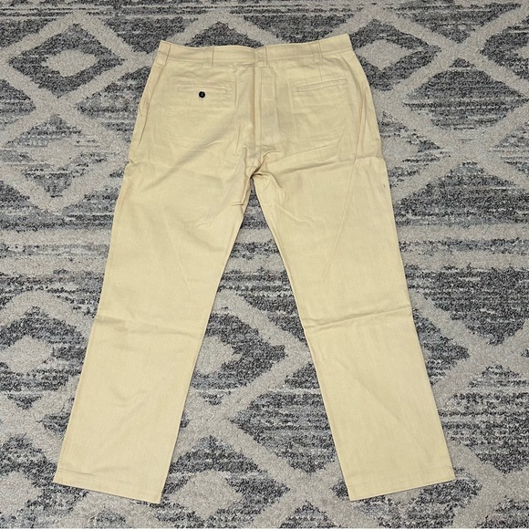 McNairy&CO Men's Pants 38x32 Khaki Cotton Twill Droopy Drawers NWT - Picture 2 of 6